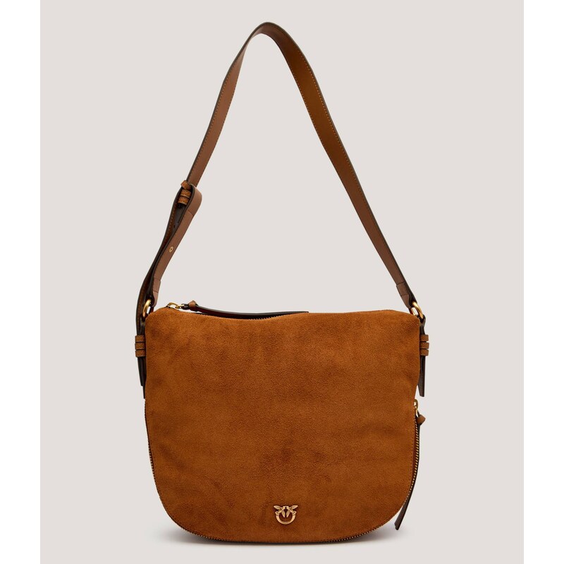 Pinko Hobo kabelka ZIP AROUND CLASSIC | semiš