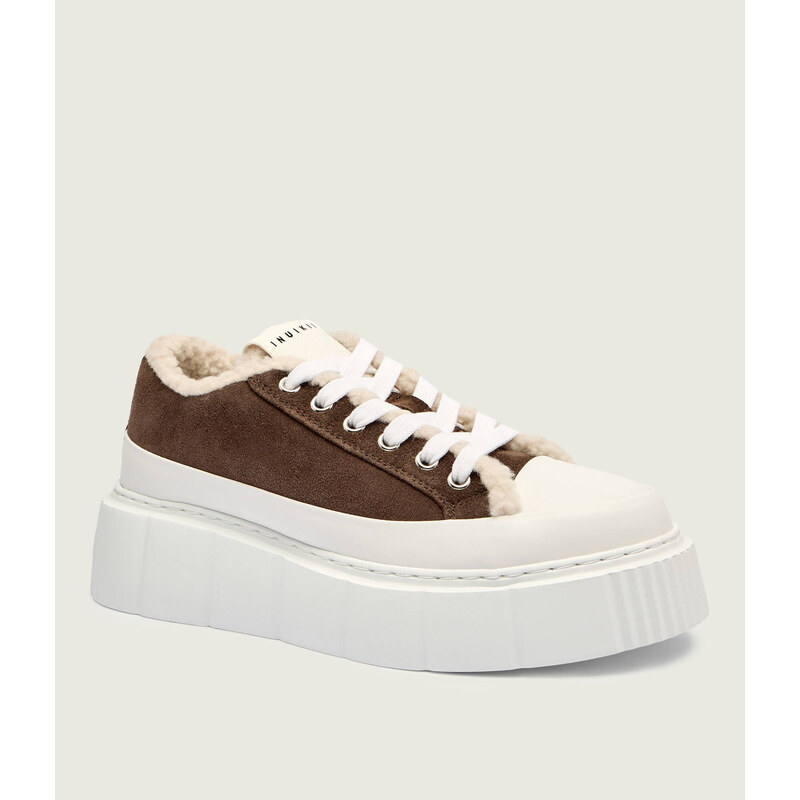 INUIKII Kožené tenisky MATILDA CURLY | shearling 108054127