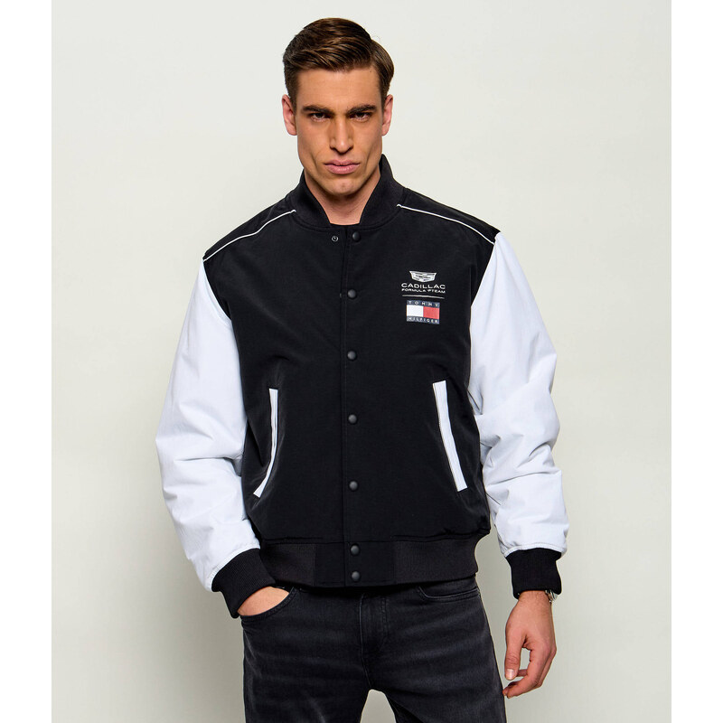 Tommy Hilfiger Bunda bomber SCRIPT VARSITY | Tommy Hilfiger x Cadillac Formula 1 Team | regular fit