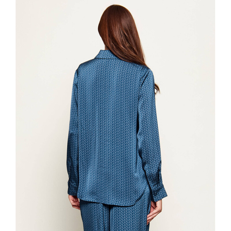 Michael Kors Saténová košile MK2000 | Relaxed fit