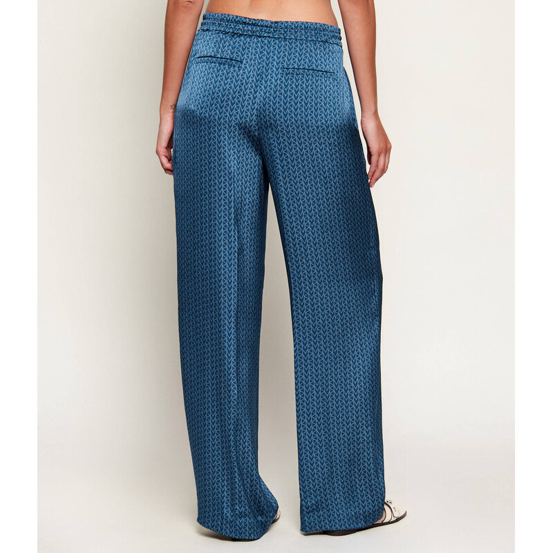 Michael Kors Saténová kalhoty MK2000 | Relaxed fit