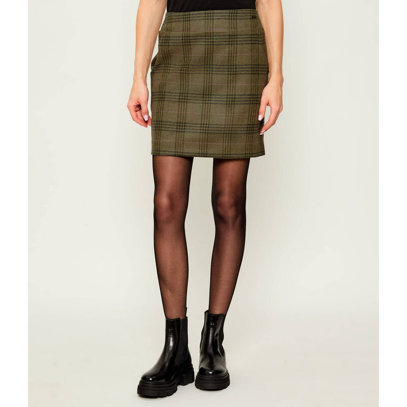 Barbour Vlněná sukně Bamburgh Tartan