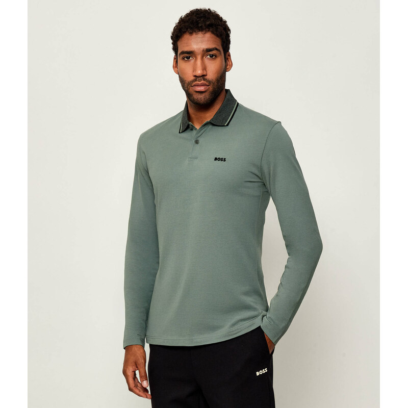 BOSS GREEN Polokošile PL_League Plisy | regular fit | pique