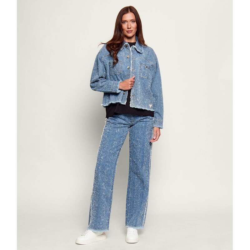GUESS Džínová bunda AMANDINA | Loose fit