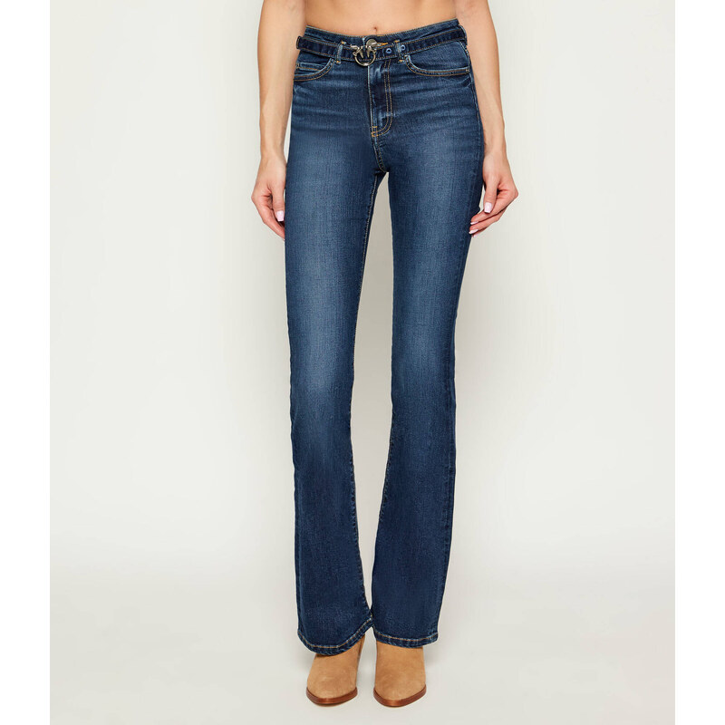 Pinko Džíny FLORA | flare fit | stretch 107998314