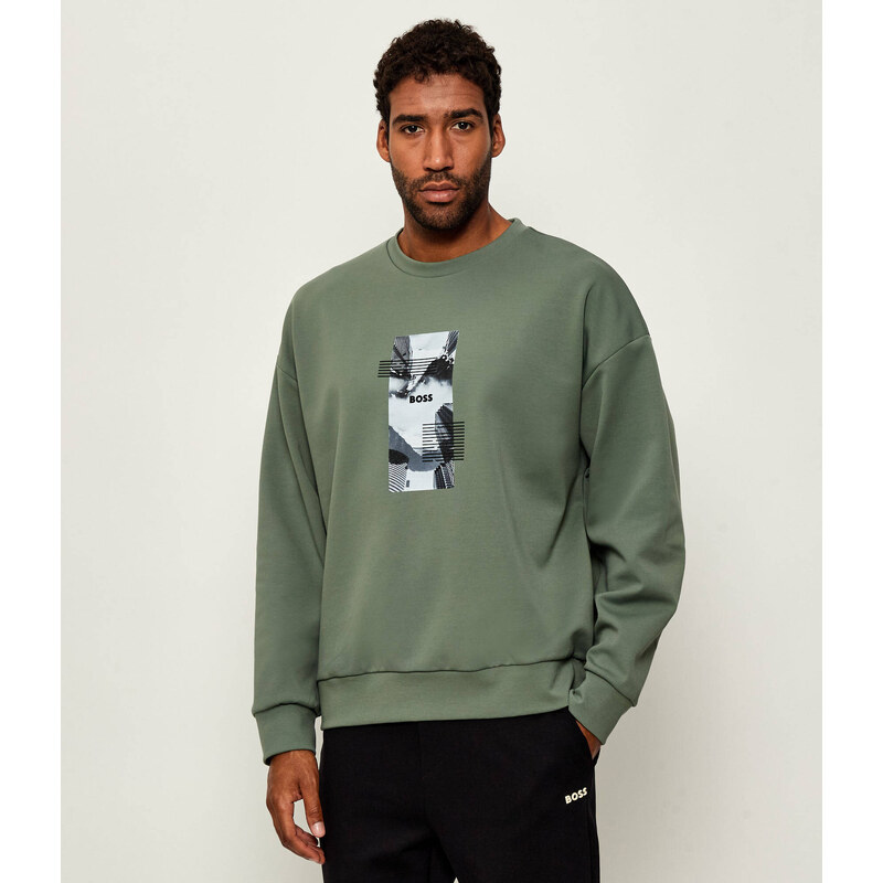 BOSS GREEN Mikina Stenson Zone | Oversize fit