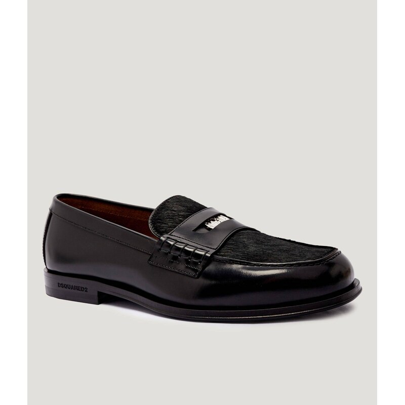 Dsquared2 Kožené mokasíny Neoclassic