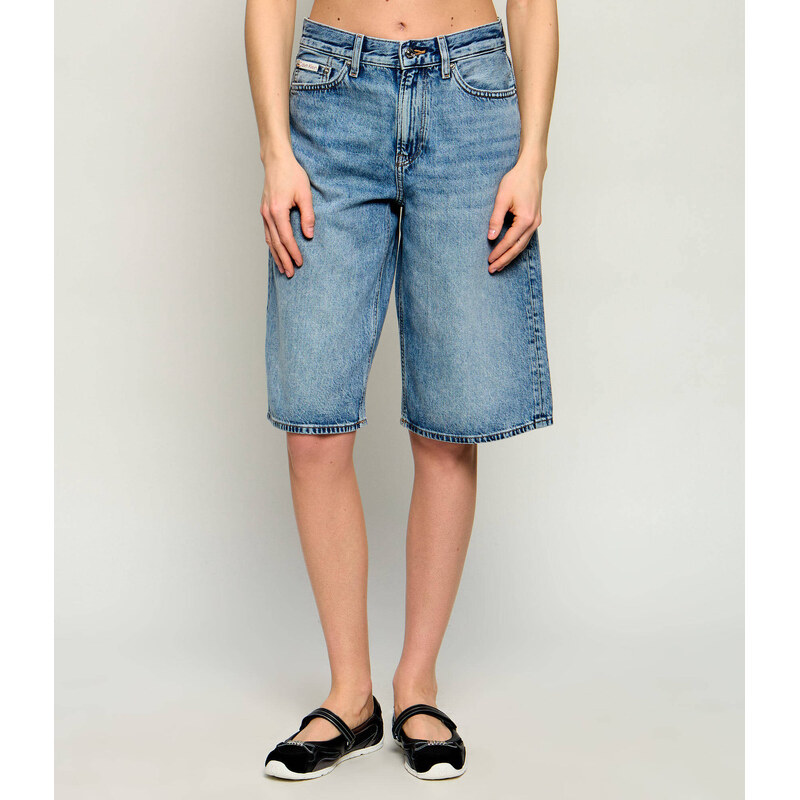 Calvin Klein Jeans Džínové bermudy | regular fit