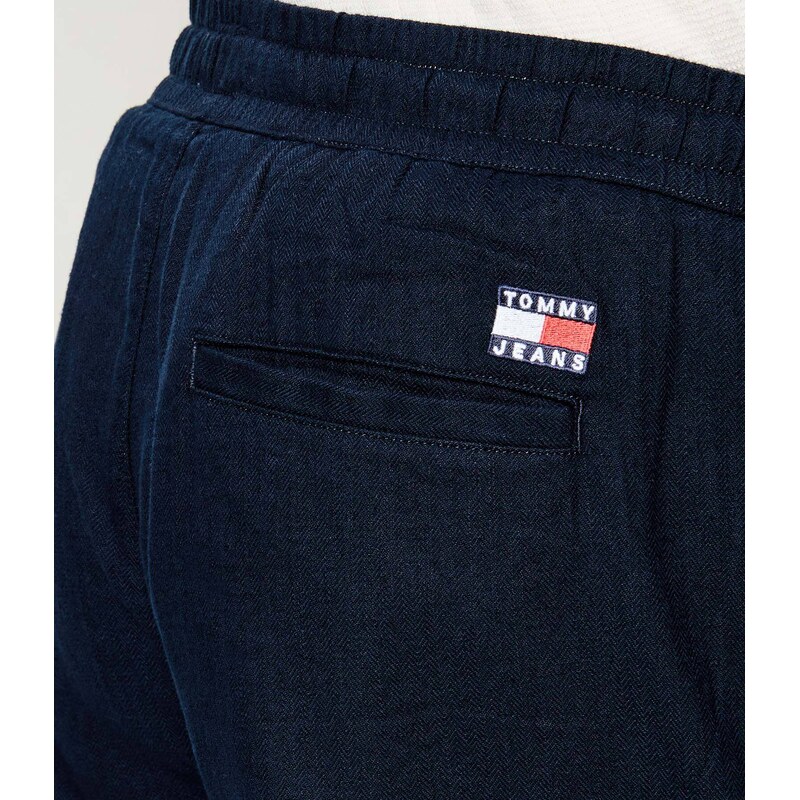 Tommy Jeans Šortky | Relaxed fit přidáním lnu