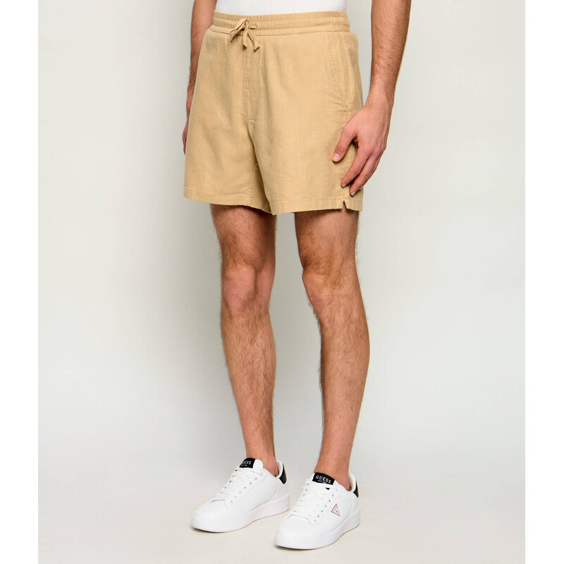 Tommy Jeans Šortky | Relaxed fit přidáním lnu