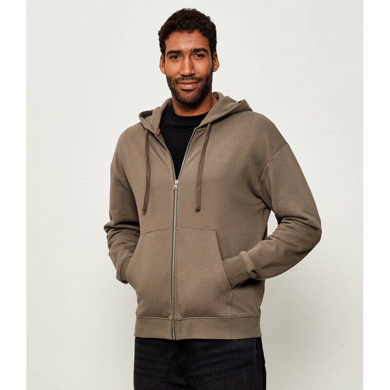 HUGO Mikina Dapozip | Relaxed fit