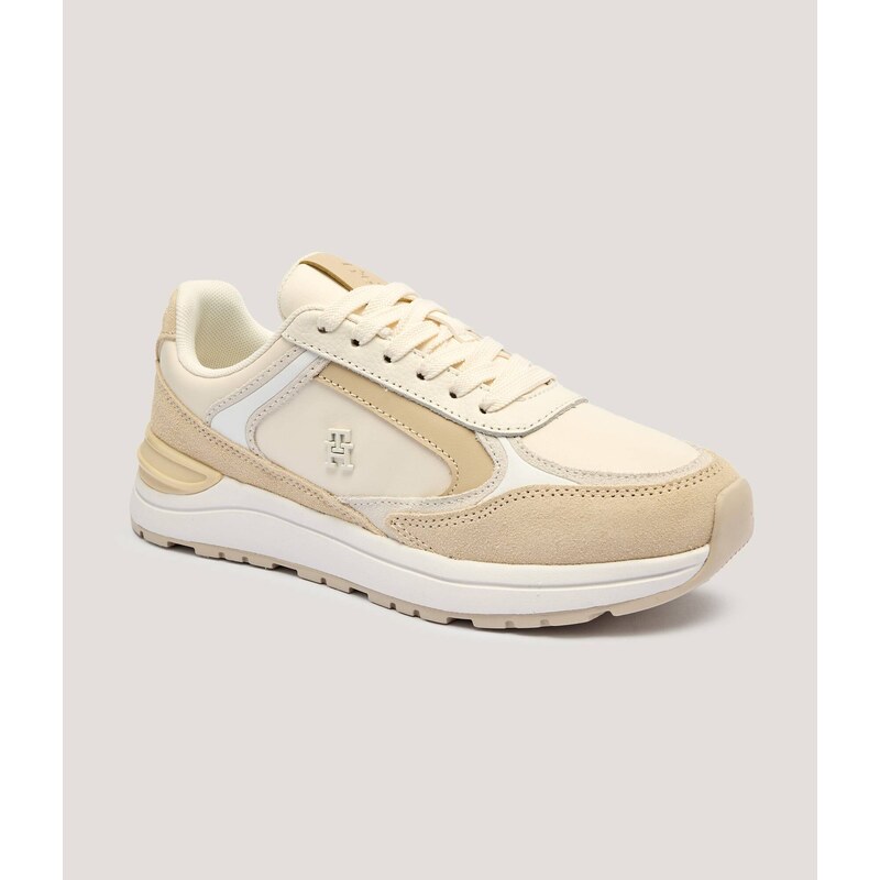 Tommy Hilfiger Kožené tenisky casual FASHION RUNNER