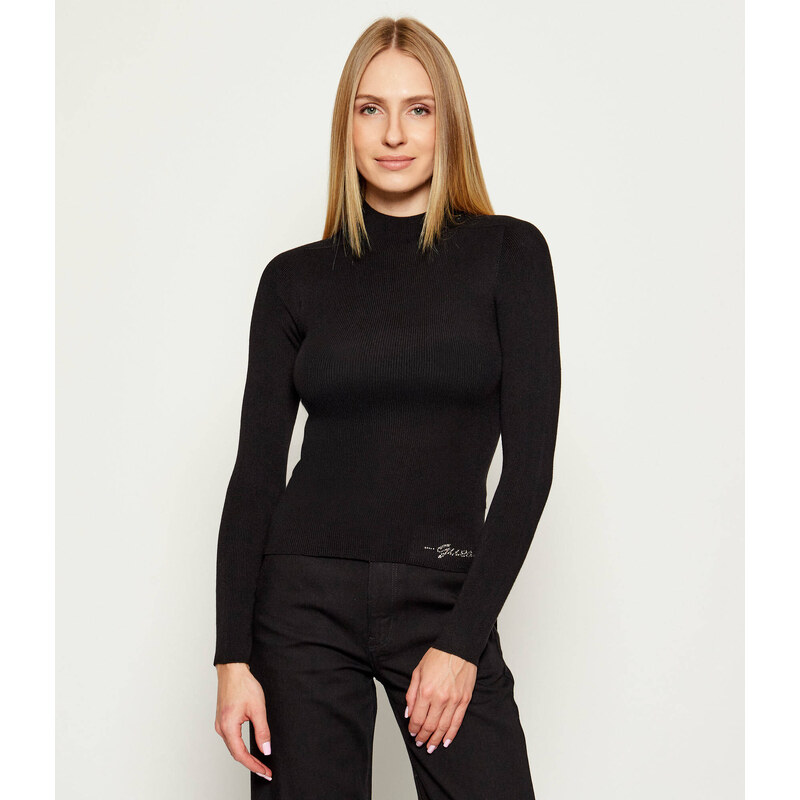 GUESS Polorolák JULIA | Slim Fit s přídavkem vlny a kašmíru 107959831