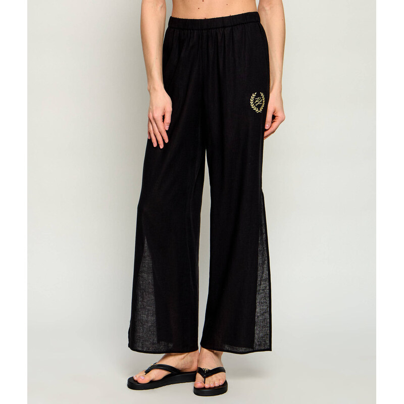Karl Lagerfeld Jeans Kalhoty Hotel Karl | Relaxed fit přidáním lnu 114878865