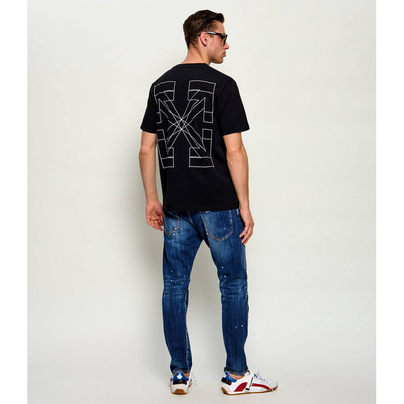 OFF-WHITE Tričko BIG DOUBLE ARROW | Slim Fit