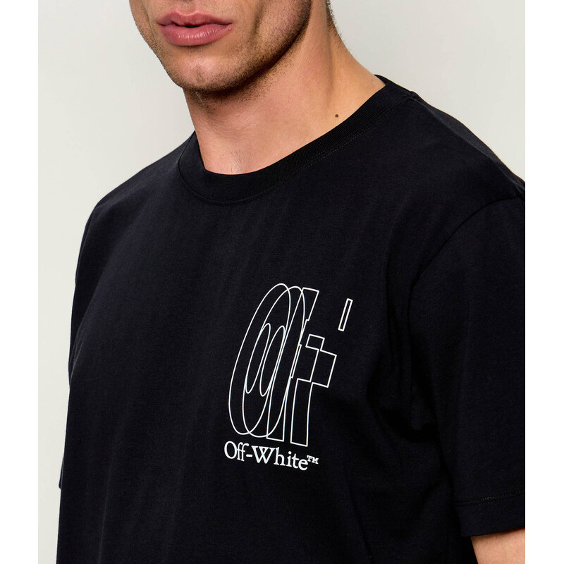 OFF-WHITE Tričko BIG DOUBLE ARROW | Slim Fit