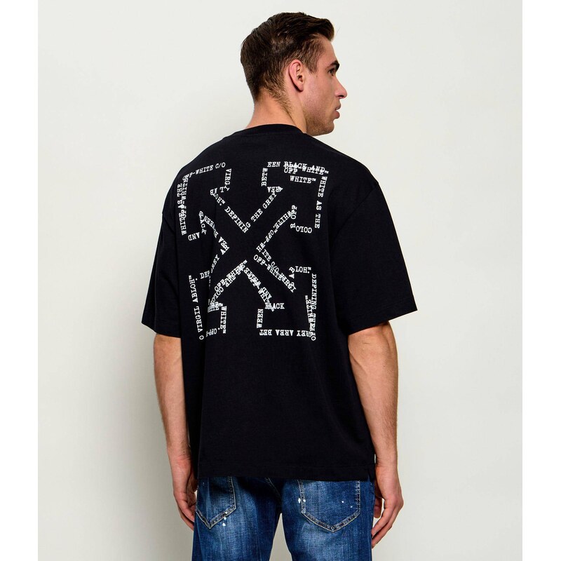 OFF-WHITE Tričko TYPE MACHINE ARROW | Relaxed fit