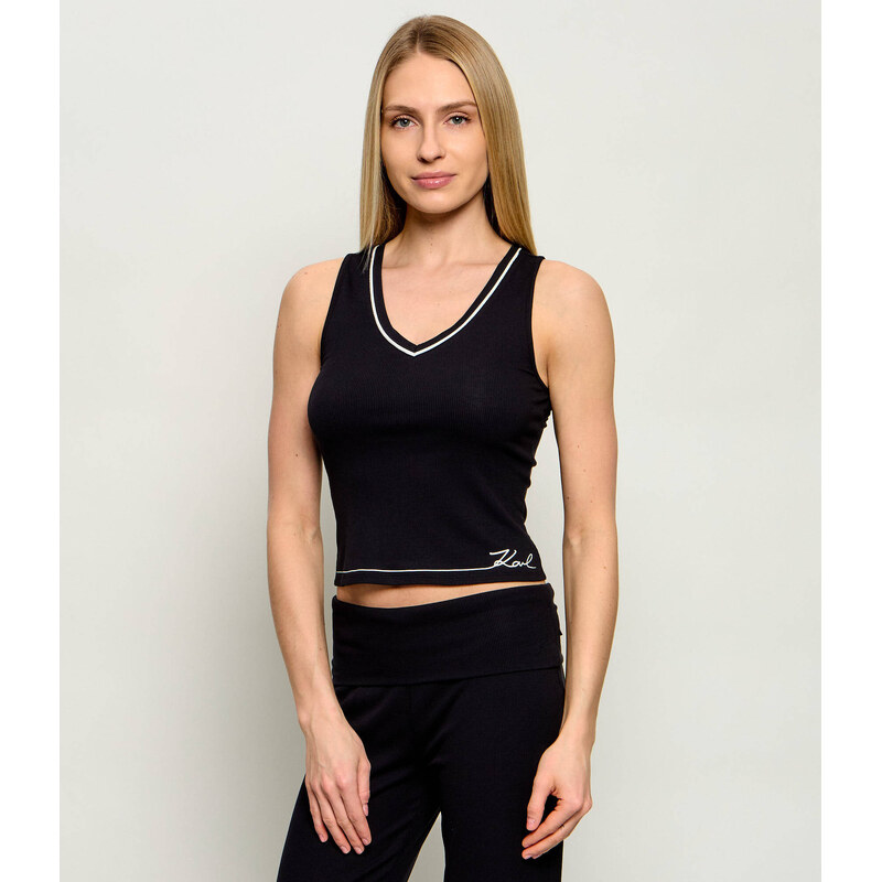 Karl Lagerfeld Jeans Top Signature | Slim Fit