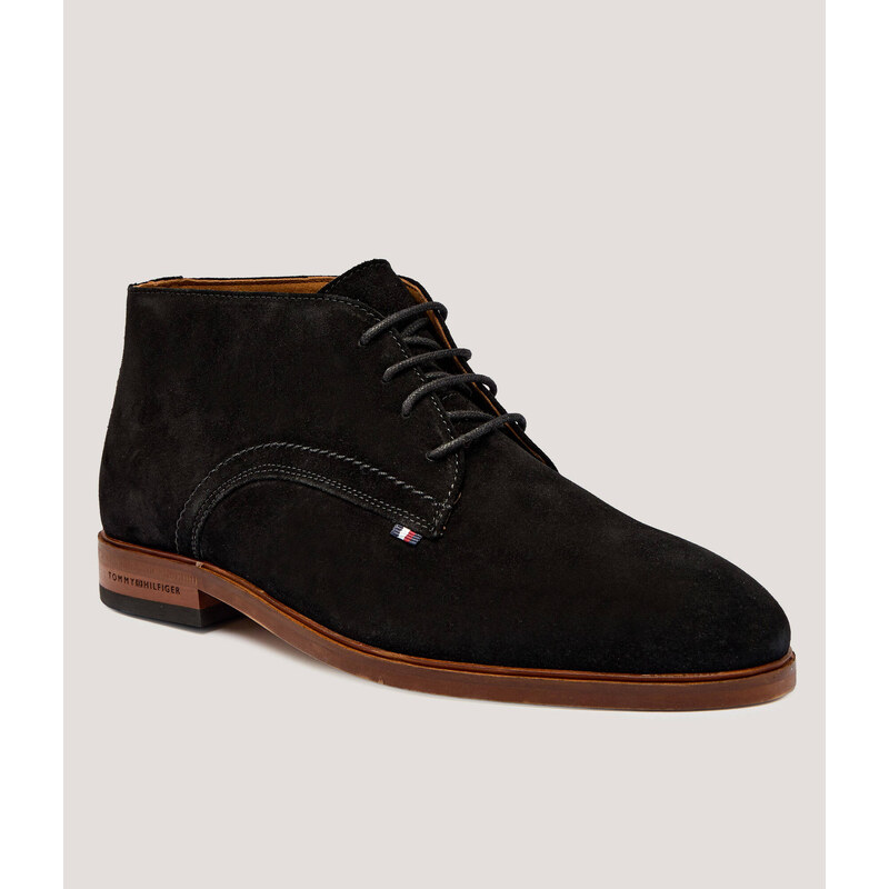 Tommy Hilfiger Vysoké boty | semiš