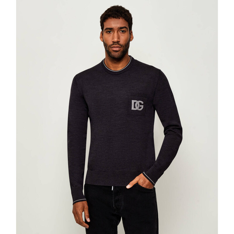 Dolce & Gabbana Vlněný svetr | Slim Fit