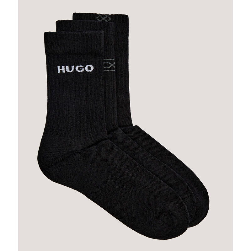 Hugo Bodywear Ponožky 3-pack 3P QS RIB GEO CC