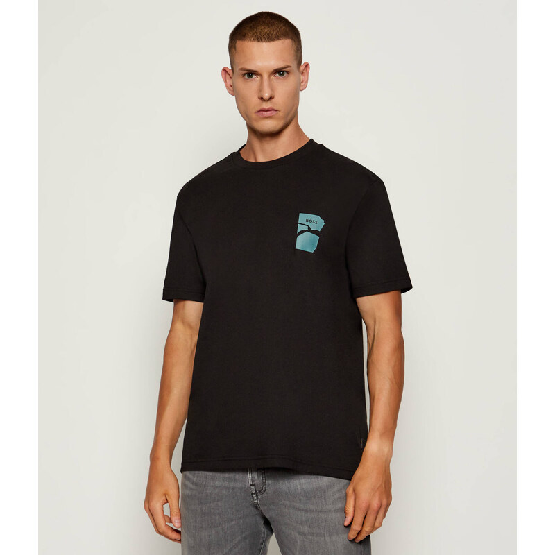 BOSS ORANGE Tričko Te_structure | regular fit