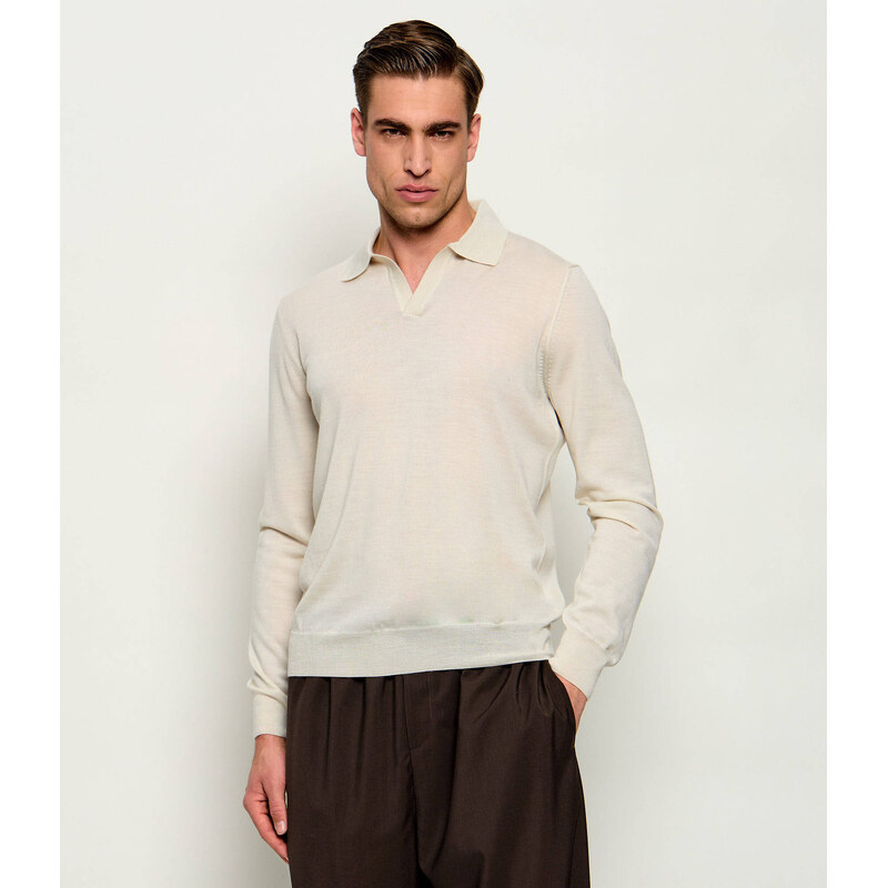 Gran Sasso Vlněný svetr | Slim Fit