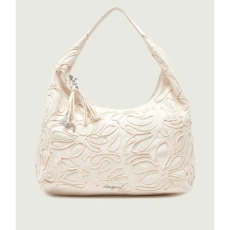 Desigual Hobo kabelka přidáním lnu