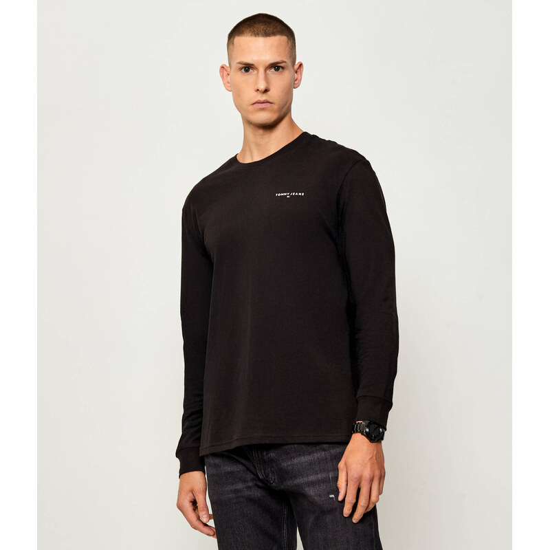 Tommy Jeans Tričko s dlouhým rukávem | Slim Fit