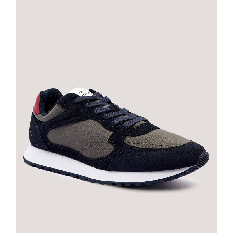 Tommy Hilfiger Tenisky New Runner | semiš