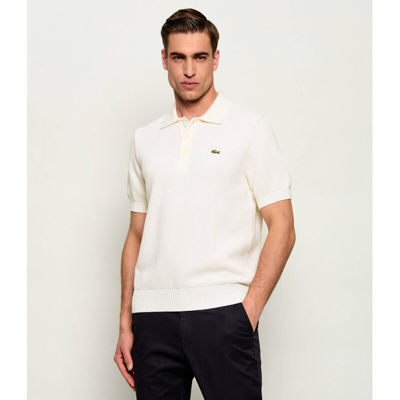 Lacoste Polokošile | Classic fit | s příměsí vlny