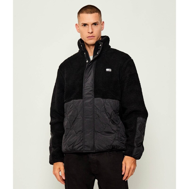 Tommy Jeans Fleecová bunda | Loose fit