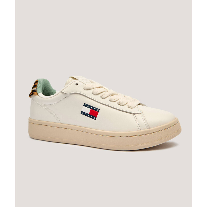 Tommy Jeans Kožené tenisky ARCHIVE 98