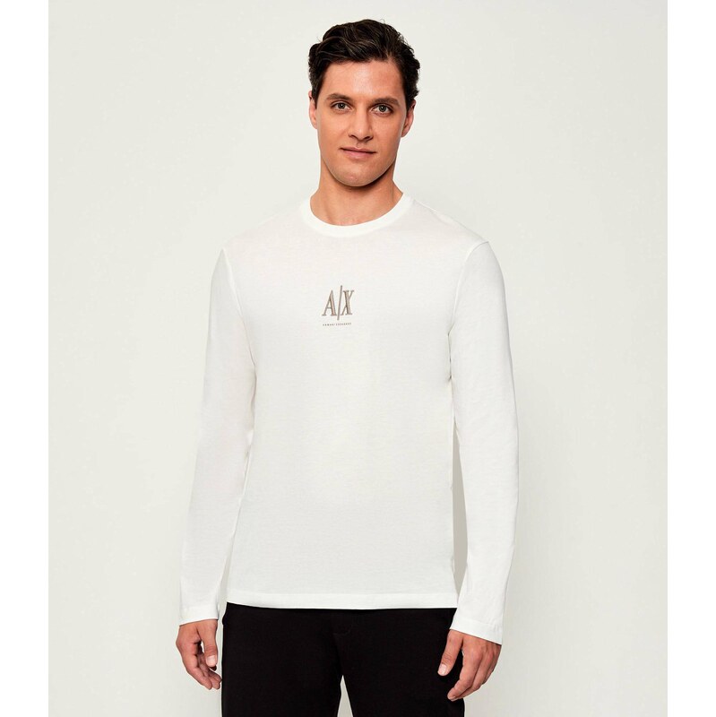 Armani Exchange Tričko s dlouhým rukávem | Slim Fit