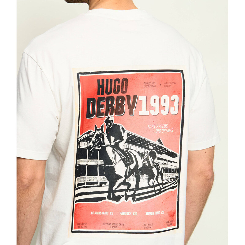 HUGO Tričko Derlyns | Relaxed fit