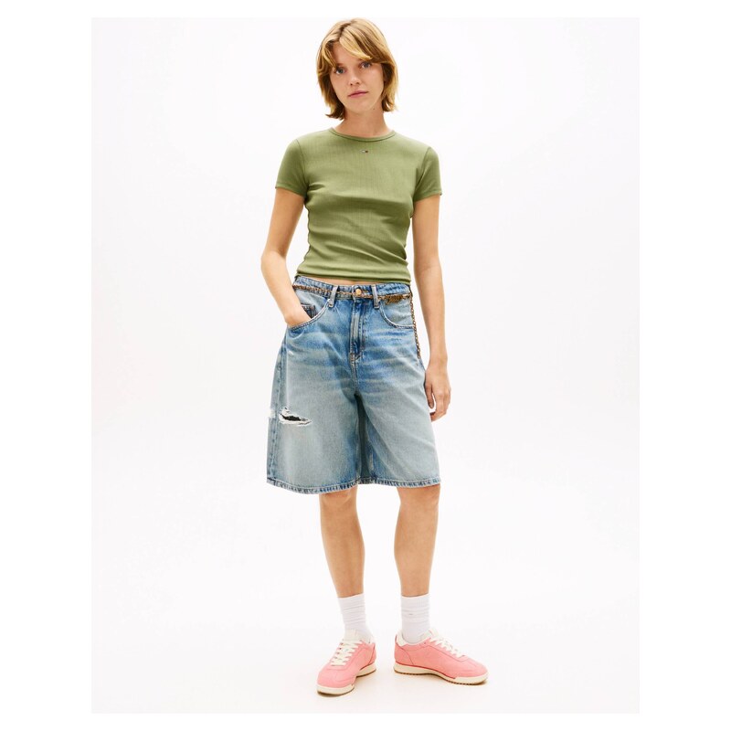 Tommy Jeans Tričko ESSENTIAL | Slim Fit