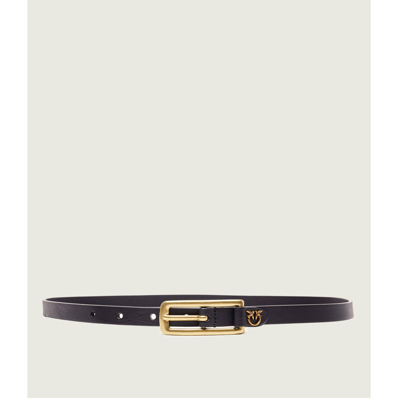 Pinko Kožený pásek SKINNY BELT 114845157