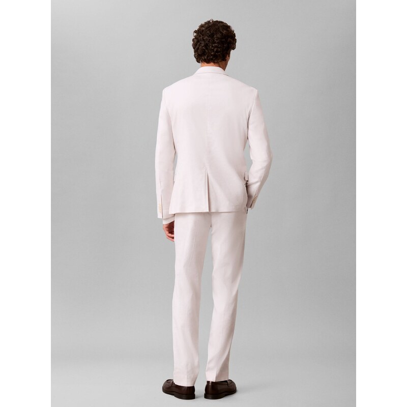 Calvin Klein Lněná sako | Slim Fit
