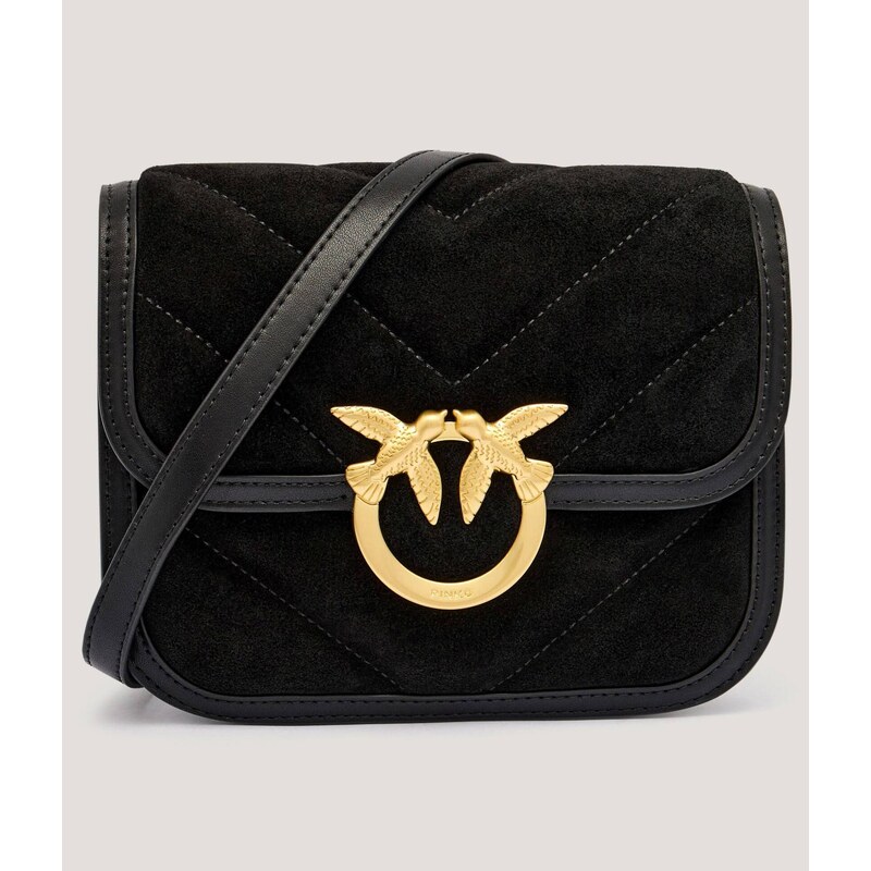 Pinko Crossbody kabelka LOVE BOX | semiš