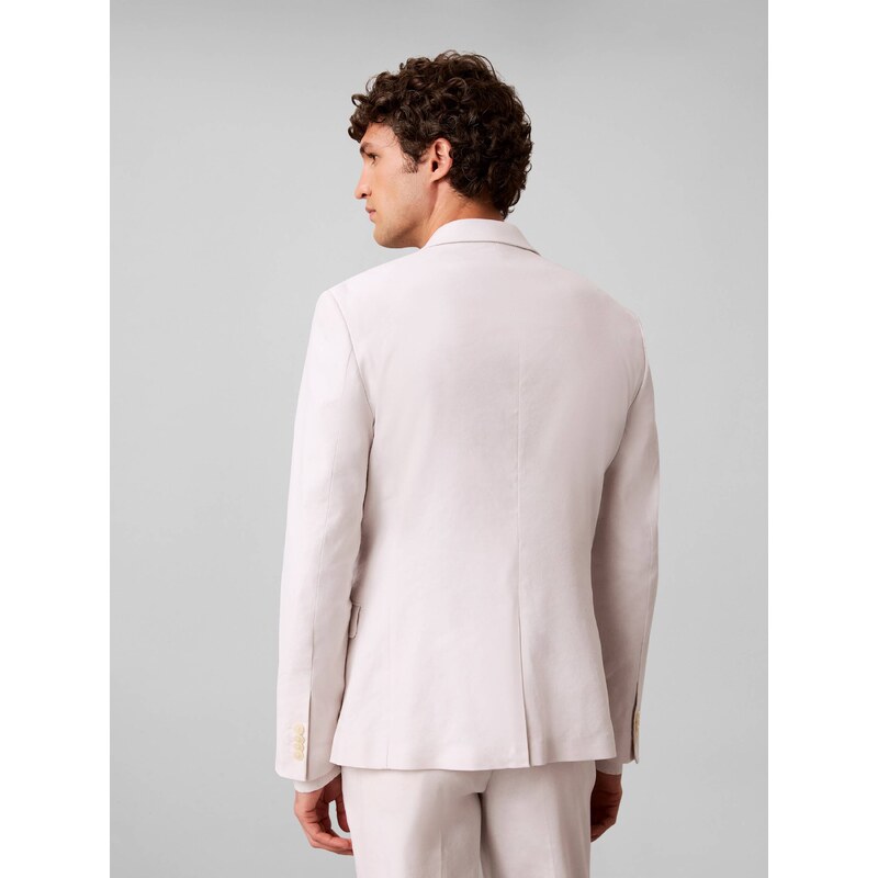 Calvin Klein Lněná sako | Slim Fit