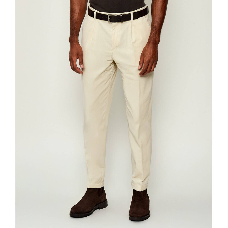 BOSS BLACK Kalhoty C-Perin-PL-253 | regular fit | manšestr