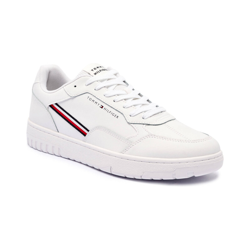 Tommy Hilfiger Kožené tenisky BASKET CORE