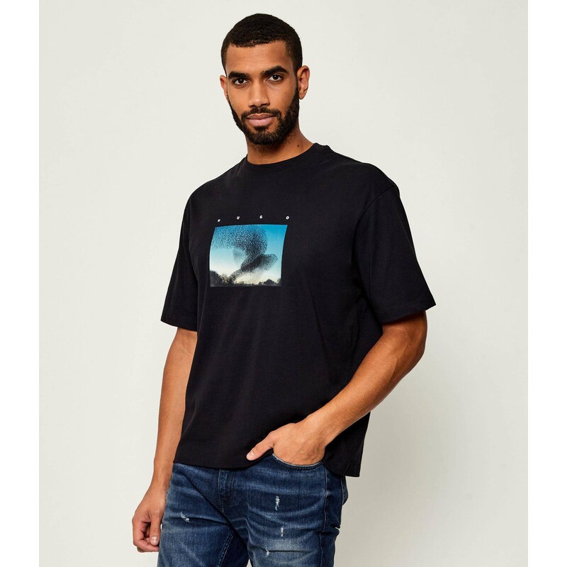 HUGO Tričko Dorizon | Oversize fit