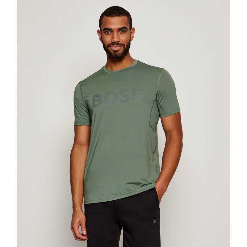 BOSS GREEN Tričko Tee Active | Slim Fit | stretch