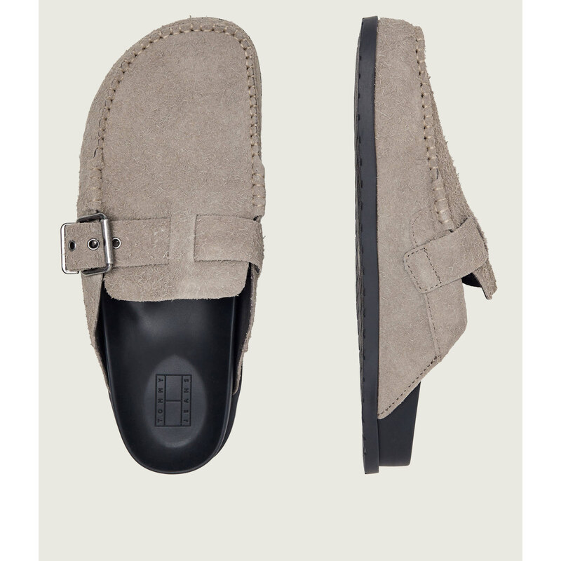 Tommy Jeans Pantofle typu mules | semiš