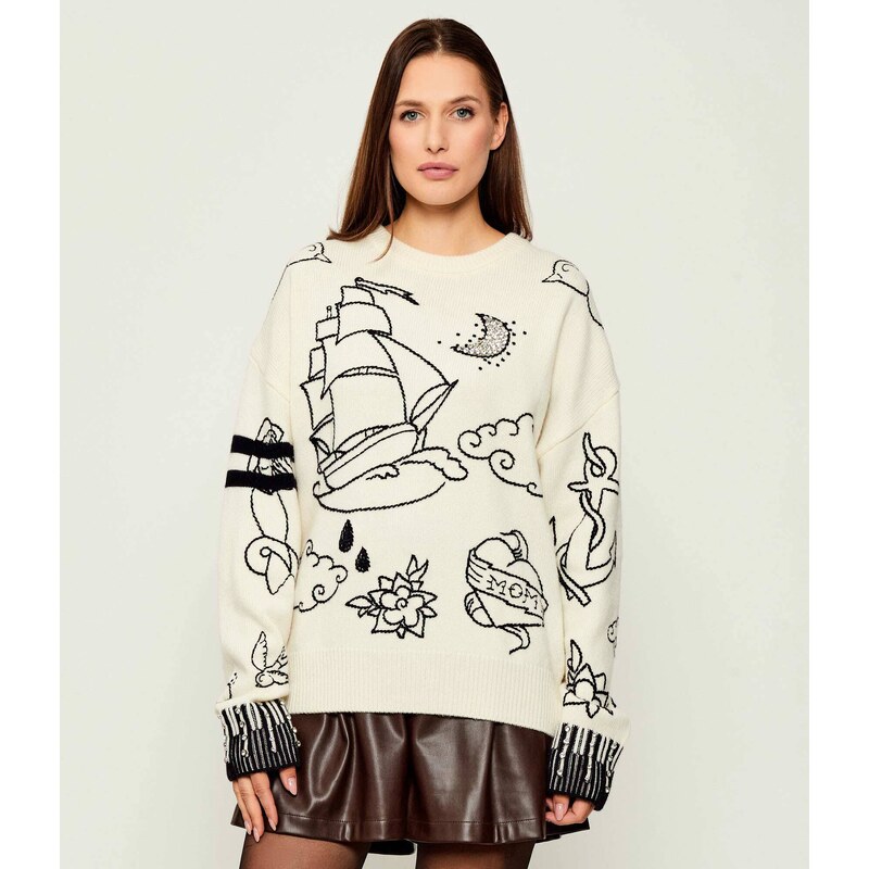 Pinko Vlněný svetr Andros | Loose fit