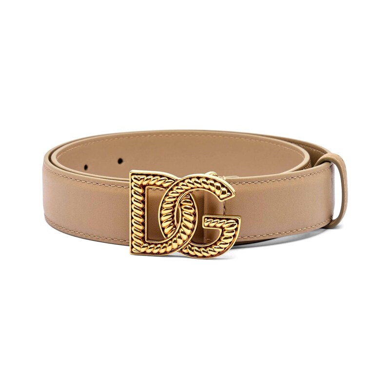 Dolce & Gabbana Kůžoný opasek Plongé