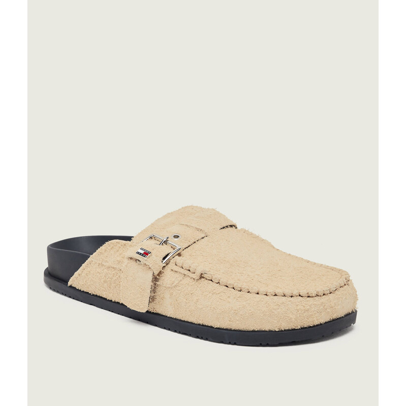 Tommy Jeans Pantofle typu mules | semiš