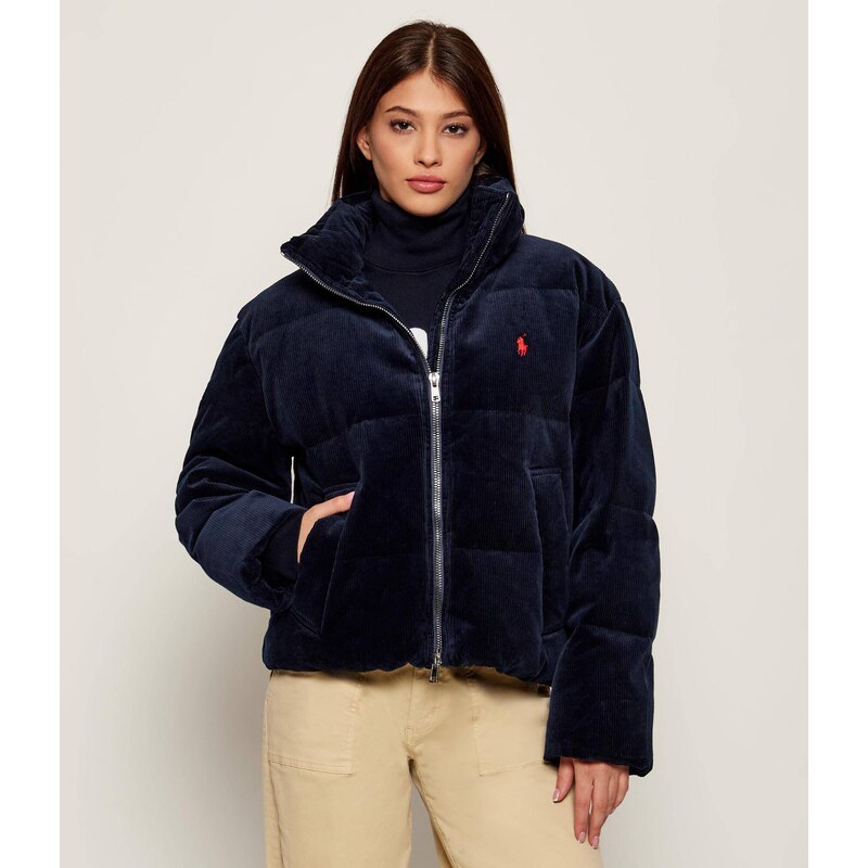 POLO RALPH LAUREN Péřová bunda | regular fit | manšestr
