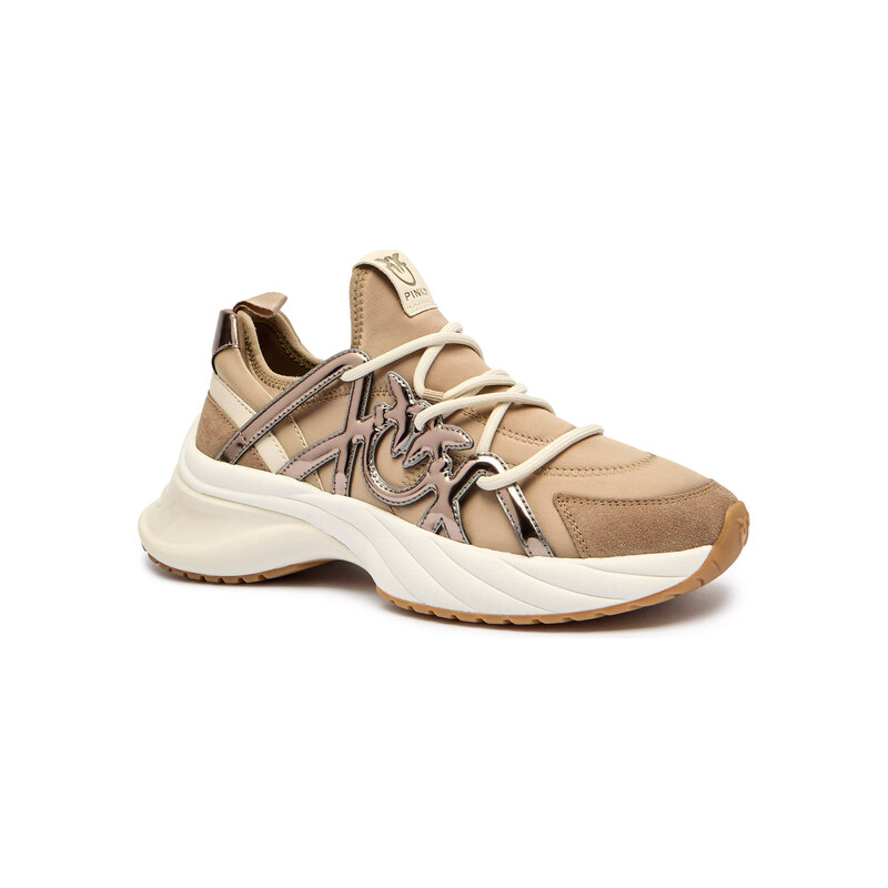 Pinko Tenisky ARIEL 01 s přídavkem kůže 107664018